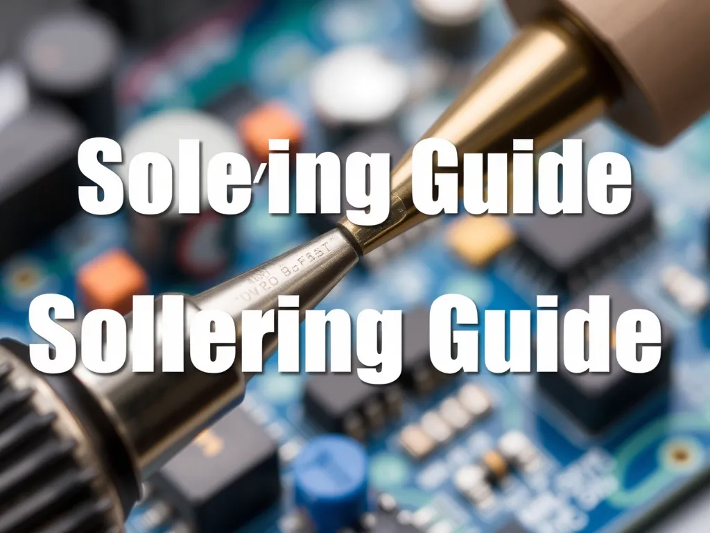 Poradnik lutowania: od podstaw elektroniki po naprawę przewodów