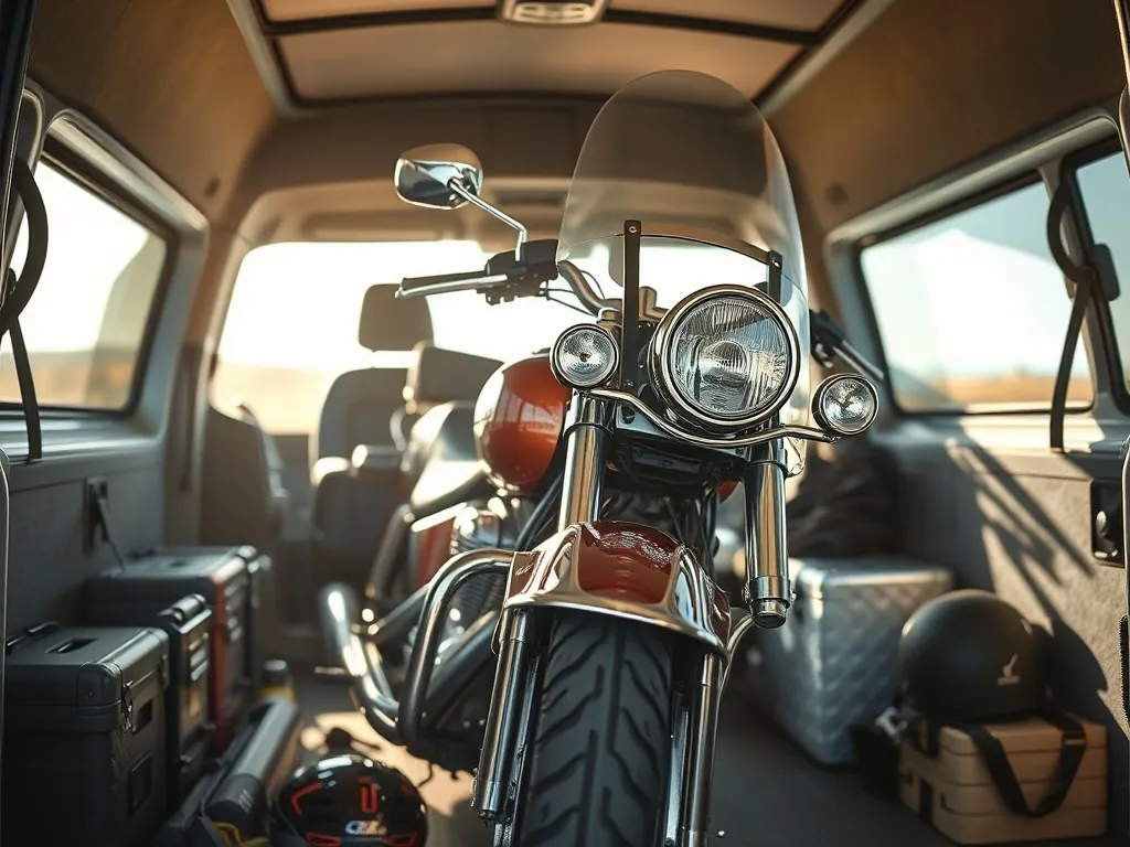 Jak zamocować motocykl w busie? Praktyczne porady dla kierowców