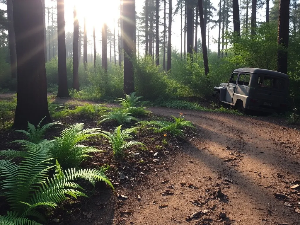 Jak znaleźć samochód w lesie? Sprawdzone sposoby i porady