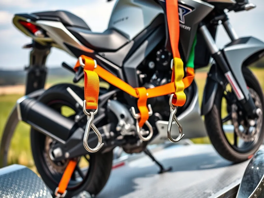 Jak zapiąć motocykl na przyczepie? Praktyczne porady dla kierowców